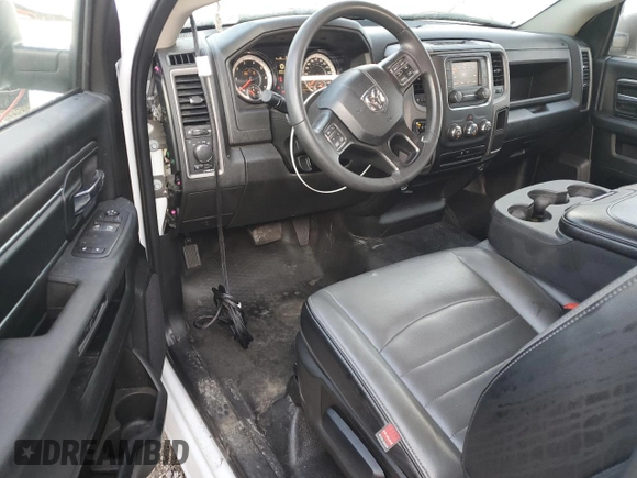 2023 Ram 1500 Tradesman with VIN 3C6JR6DG4PG594500, listed as a Copart auction lot 45055755 with 18,299 mi miles and Non repairable. Bid and sale history available at DreamBid. Image 8.