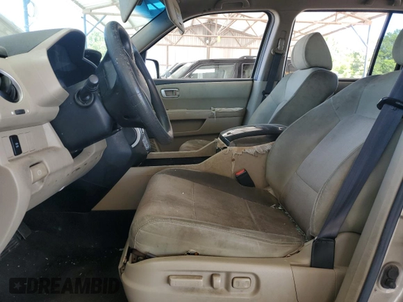 2010 Honda Pilot EX with VIN 5FNYF3H42AB002541, listed as a Copart auction lot 42300605 with Not Provided miles and Salvage Title. Bid and sale history available at carsss.com. Image 7.