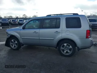 2013 Honda Pilot EX-L with VIN 5FNYF3H76DB013332, listed as a IAAI auction lot 41193240 with 121,308 mi miles and . Bid and sale history available at DreamBid. Image 15.