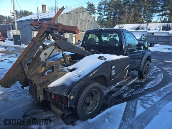2007 Ford F-450 with VIN 1FDXF47P77EA65475, listed as a Copart auction lot 44813795 with 100,915 mi miles and Clean title. Bid and sale history available at DreamBid. Image 4.