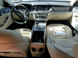 2018 Genesis G80 3.8L with VIN KMHGN4JE6JU233985, listed as a Copart auction lot 75596424 with Not Provided miles and Salvage Title. Bid and sale history available at DreamBid. Image 8.