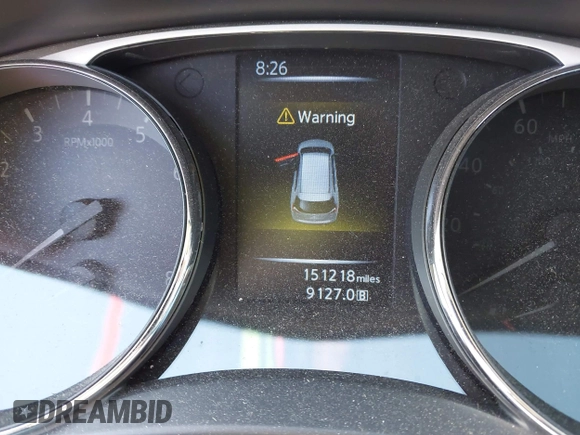 2016 Nissan Rogue SL with VIN 5N1AT2MTXGC866420, listed as a IAAI auction lot 41868507 with 151,218 mi miles. Bid and sale history available at carsss.com. Image 7.