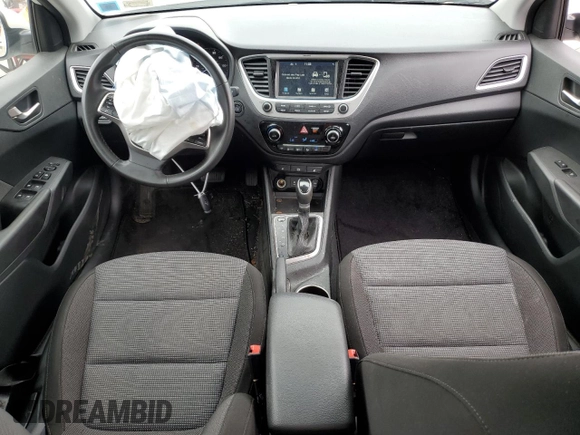 2022 Hyundai Accent Limited with VIN 3KPC34A61NE162765, listed as a Copart auction lot 61811074 with 36,281 mi miles and Salvage Title. Bid and sale history available at carsss.com. Image 8.