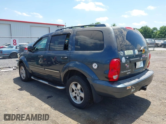 2008 Dodge Durango SLT z VIN 1D8HB48N28F128853, wystawiony jako IAAI lot #42567089 z przebiegiem 220 364 mil mil oraz . Historia ofert i sprzedaży dostępna na DreamBid. Obrazek 3.