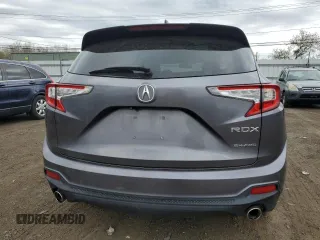 2019 Acura RDX Advance with VIN 5J8TC2H77KL000596, listed as a Copart auction lot 54055655 with 90,939 mi miles and Salvage title. Bid and sale history available at DreamBid. Image 6.