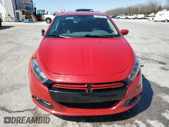 2013 Dodge Dart SXT with VIN 1C3CDFBA7DD143685, listed as a Copart auction lot 51057235 with 170,359 mi miles and Salvage Title. Bid and sale history available at carsss.com. Image 5.