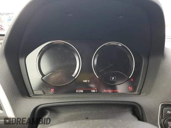 2020 BMW 2 Series 230i with VIN WBA2J1C06L7E53493, listed as a Copart auction lot 45903075 with 91,296 mi miles and Salvage Title. Bid and sale history available at carsss.com. Image 9.