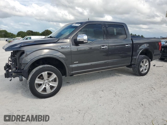 2016 Ford F-150 XL with VIN 1FTEW1CG0GFA50858, listed as a Copart auction lot 52341755 with 76,540 mi miles and Salvage title. Bid and sale history available at DreamBid. Image 1.