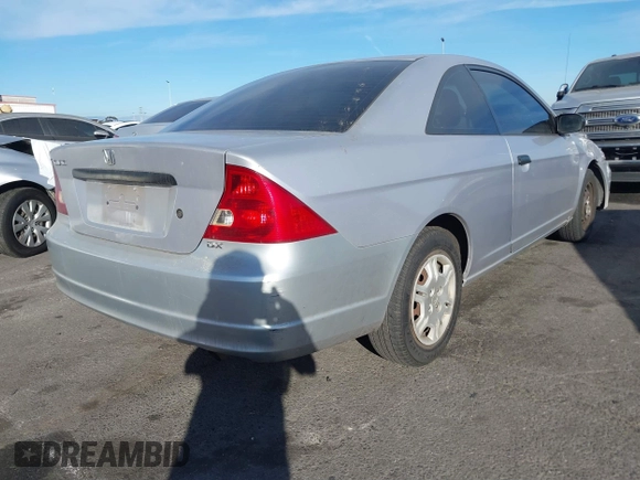 2002 Honda Civic z VIN 1HGEM21292L042403, wystawiony jako IAAI lot #41253054 z przebiegiem 95 053 mil mil oraz . Historia ofert i sprzedaży dostępna na DreamBid. Obrazek 4.