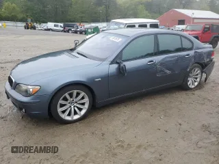 2007 BMW 7 Series 750Li z VIN WBAHN83597DT73130, wystawiony jako Copart lot #55675975 z przebiegiem 113 963 mil mil oraz Czysty tytuł • Clean title. Historia ofert i sprzedaży dostępna na DreamBid. Obrazek 1.