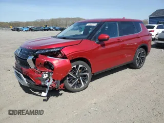 2022 Mitsubishi Outlander SE z VIN JA4J4UA86NZ079367, wystawiony jako Copart lot #54520375 z przebiegiem 46 802 mil mil oraz Szkoda całkowita • Salvage title. Historia ofert i sprzedaży dostępna na DreamBid. Obrazek 1.