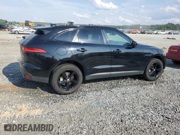 2019 Jaguar F-Pace 25t Premium with VIN SADCJ2FX7KA364427, listed as a Copart auction lot 60500645 with 80,681 mi miles and Salvage title. Bid and sale history available at DreamBid. Image 3.
