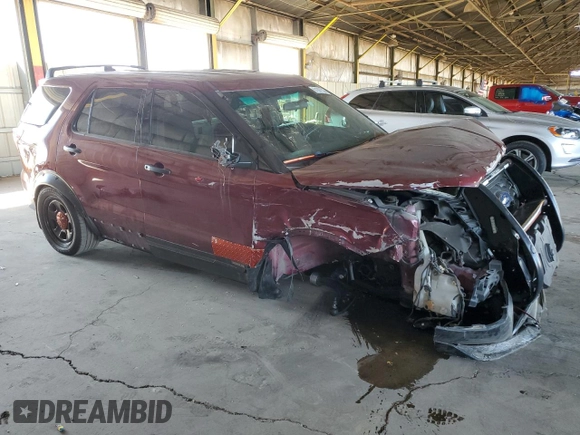 2017 Ford Police Interceptor Utility z VIN 1FM5K8AR4HGB15954, wystawiony jako Copart lot #61997335 z przebiegiem 98 412 mil mil oraz Szkoda całkowita • Salvage title. Historia ofert i sprzedaży dostępna na DreamBid. Obrazek 4.