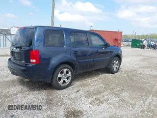 2012 Honda Pilot EX-L with VIN 5FNYF4H79CB004810, listed as a IAAI auction lot 42127547 with 143,461 mi miles and . Bid and sale history available at DreamBid. Image 4.