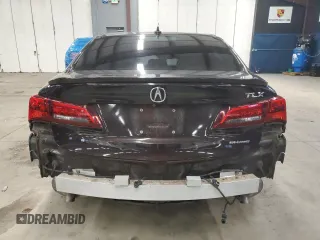 2016 Acura TLX V6 Advance with VIN 19UUB3F72GA003649, listed as a Copart auction lot 81685174 with 115,580 mi miles and Salvage Title. Bid and sale history available at carsss.com. Image 6.