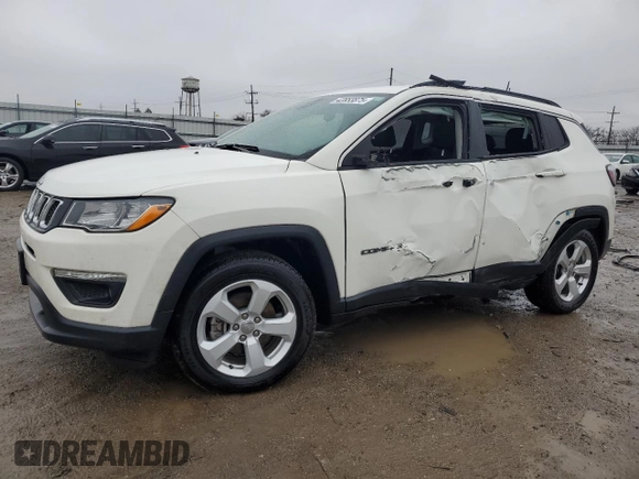 2021 Jeep Compass Latitude с VIN 3C4NJCBB2MT505016, выставлен на аукционе Copart как лот 42853875 с пробегом 23 442 миль миль и Списание • Salvage title. История ставок и продаж доступна на DreamBid. Изображение 1.