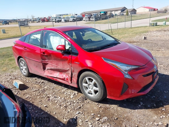 2016 Toyota Prius Four z VIN JTDKARFU0G3502097, wystawiony jako IAAI lot #42053915 z przebiegiem 102 252 mil mil oraz . Historia ofert i sprzedaży dostępna na DreamBid. Obrazek 1.