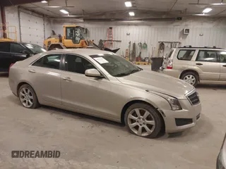 2013 Cadillac ATS with VIN 1G6AG5RX8D0138326, listed as a IAAI auction lot 41971289 with 121,805 mi miles and . Bid and sale history available at DreamBid. Image 1.