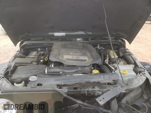2015 Jeep Wrangler Unlimited Rubicon with VIN 1C4BJWFG3FL667908, listed as a Copart auction lot 89116445 with 75,996 mi miles and Salvage title. Bid and sale history available at DreamBid. Image 11.