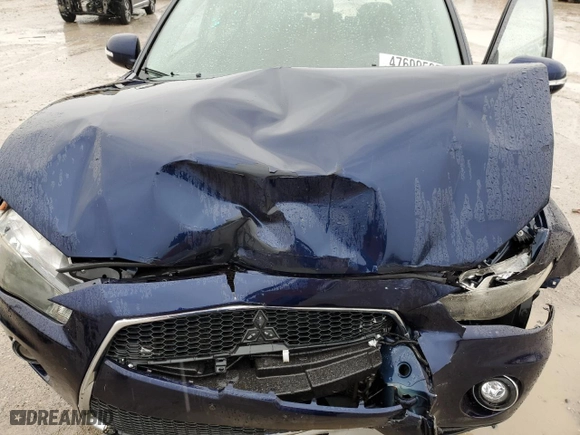 2010 Mitsubishi Outlander SE with VIN JA4AS3AW3AZ009561, listed as a Copart auction lot 47609525 with 112,961 mi miles and Salvage Title. Bid and sale history available at carsss.com. Image 13.