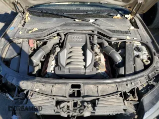 2012 Audi A8 with VIN WAURVAFDXCN001749, listed as a Copart auction lot 44379515 with 169,860 mi miles and Salvage Title. Bid and sale history available at DreamBid. Image 11.