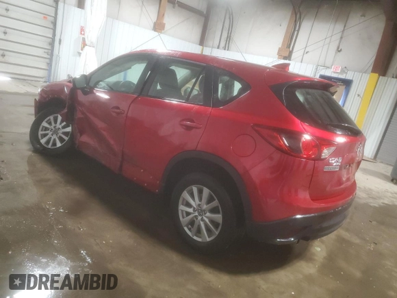 2016 Mazda CX-5 Sport with VIN JM3KE4BY4G0844967, listed as a Copart auction lot 54829885 with 95,653 mi miles and Salvage title. Bid and sale history available at DreamBid. Image 2.