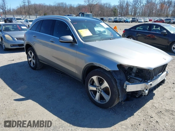 2019 Mercedes-Benz GLC 300 z VIN WDC0G4KB1KV128569, wystawiony jako IAAI lot #41822156 z przebiegiem 60 144 mil mil oraz . Historia ofert i sprzedaży dostępna na DreamBid. Obrazek 1.