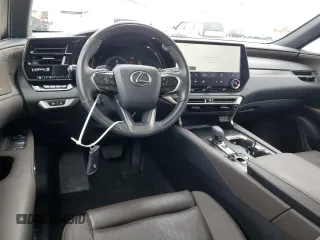 2023 Lexus RX 350 with VIN 2T2BAMBA0PC013734, listed as a Copart auction lot 55179335 with 22,314 mi miles and Salvage title. Bid and sale history available at DreamBid. Image 8.