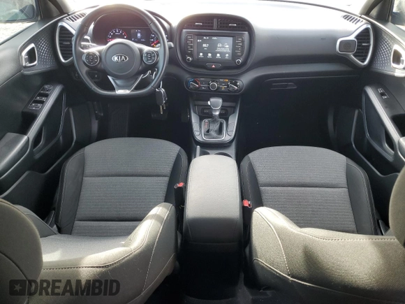 2021 Kia Soul GT-Line with VIN KNDJ63AUXM7788708, listed as a Copart auction lot 49803175 with 47,564 mi miles and Salvage Title. Bid and sale history available at DreamBid. Image 8.