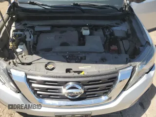 2018 Nissan Pathfinder SV z VIN 5N1DR2MMXJC662132, wystawiony jako Copart lot #54442685 z przebiegiem 81 141 mil mil oraz Szkoda całkowita • Salvage title. Historia ofert i sprzedaży dostępna na DreamBid. Obrazek 12.