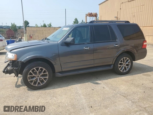 2015 Ford Expedition XLT z VIN 1FMJU1HT4FEF30220, wystawiony jako Copart lot #57818795 z przebiegiem 117 857 mil mil oraz Szkoda całkowita • Salvage title. Historia ofert i sprzedaży dostępna na DreamBid. Obrazek 1.
