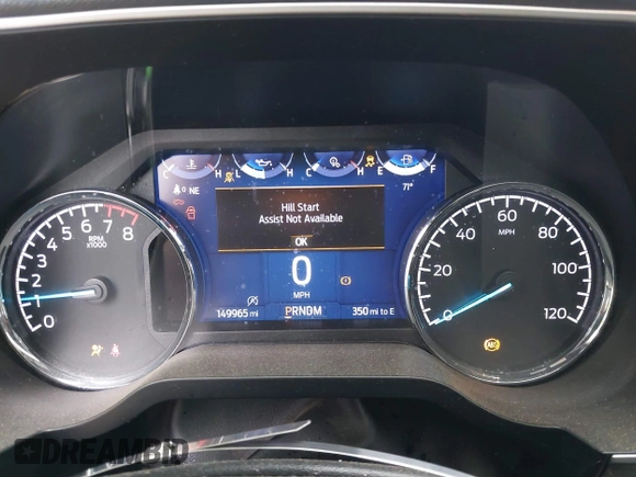 2021 Ford F-150 XL with VIN 1FTFW1E58MFA37383, listed as a IAAI auction lot 42396331 with 149,965 mi miles and . Bid and sale history available at DreamBid. Image 7.