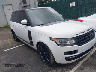 2015 Land Rover Range Rover Supercharged z VIN SALGS2TF3FA240711, wystawiony jako IAAI lot #42769373 z przebiegiem 139 862 mil mil oraz . Historia ofert i sprzedaży dostępna na DreamBid. Obrazek 1.