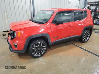 2021 Jeep Renegade Sport with VIN ZACNJDAB5MPM95805, listed as a Copart auction lot 79967634 with 125,940 mi miles and Salvage title. Bid and sale history available at DreamBid. Image 1.