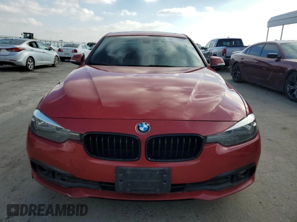 2016 BMW 3 Series 320i with VIN WBA8A9C50GK617745, listed as a Copart auction lot 46170085 with 143,729 mi miles and Salvage Title. Bid and sale history available at carsss.com. Image 5.