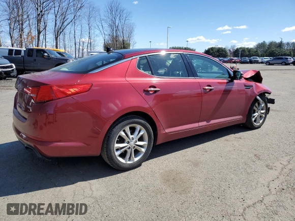 2013 Kia Optima EX with VIN 5XXGN4A77DG155930, listed as a Copart auction lot 50837225 with 65,667 mi miles and Salvage Title. Bid and sale history available at carsss.com. Image 3.