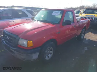2004 Ford Ranger XL with VIN 1FTYR10DX4PA01736, listed as a IAAI auction lot 41618754 with 259,983 mi miles. Bid and sale history available at carsss.com. Image 2.