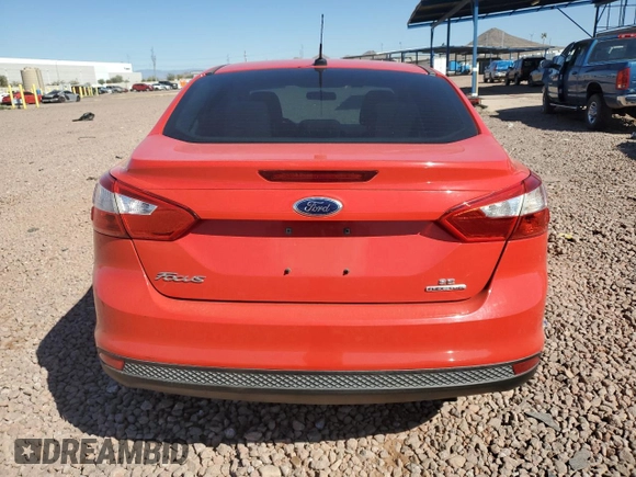 2013 Ford Focus SE with VIN 1FADP3F23DL353138, listed as a Copart auction lot 50189925 with 104,006 mi miles and Salvage Title. Bid and sale history available at carsss.com. Image 6.