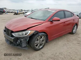 2017 Hyundai Elantra Limited z VIN 5NPD84LF4HH073386, wystawiony jako Copart lot #57798605 z przebiegiem 90 037 mil mil oraz Szkoda całkowita • Salvage title. Historia ofert i sprzedaży dostępna na DreamBid. Obrazek 1.