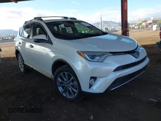 2016 Toyota RAV4 Hybrid Limited with VIN JTMDJREV6GD016181, listed as a IAAI auction lot 41616922 with 95,037 mi miles. Bid and sale history available at carsss.com. Image 1.