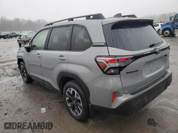 2025 Subaru Forester Premium with VIN JF2SLDBC8SH461838, listed as a Copart auction lot 43320775 with 2,354 mi miles and Salvage Title. Bid and sale history available at carsss.com. Image 2.