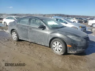 2012 Mazda 6 i Sport with VIN 1YVHZ8BH8C5M01713, listed as a Copart auction lot 41476455 with 164,435 mi miles and Salvage title. Bid and sale history available at DreamBid. Image 4.