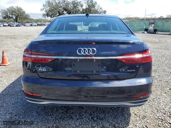 2024 Audi A6 Sedan Premium Plus with VIN WAUE3BF24RN046462, listed as a Copart auction lot 46875095 with 20,333 mi miles and Clean Title. Bid and sale history available at carsss.com. Image 6.