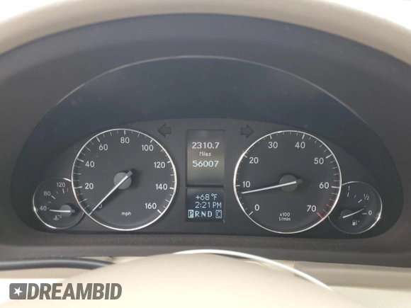 2006 Mercedes-Benz C 280 Luxury with VIN WDBRF92H46F774155, listed as a Copart auction lot 59687985 with 56,007 mi miles and Salvage title. Bid and sale history available at DreamBid. Image 9.