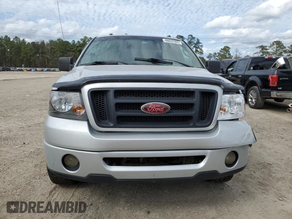 2007 Ford F-150 STX with VIN 1FTRX12WX7FB29557, listed as a Copart auction lot 48022365 with 237,643 mi miles and Salvage Title. Bid and sale history available at DreamBid. Image 5.