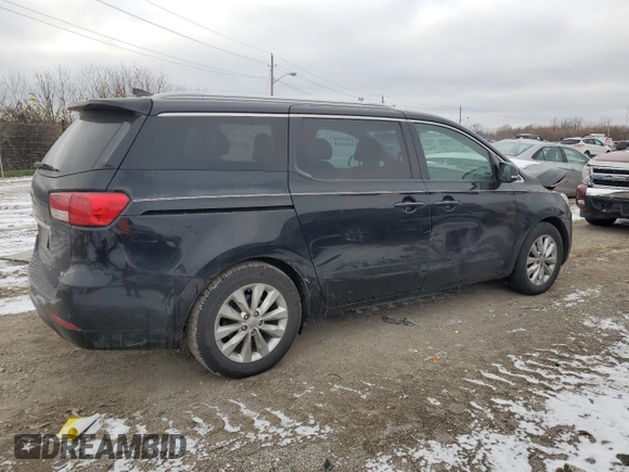 2015 Kia Sedona SX with VIN KNDMC5C13F6022249, listed as a Copart auction lot 83249054 with 0 mi miles and Clean Title. Bid and sale history available at carsss.com. Image 3.