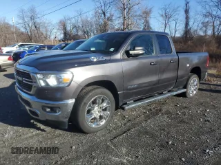2021 Ram 1500 Big Horn with VIN 1C6SRFBT1MN831337, listed as a Copart auction lot 84891484 with 69,700 mi miles and Salvage Title. Bid and sale history available at carsss.com. Image 1.