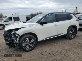2022 Nissan Rogue Platinum with VIN JN8BT3DD6NW274892, listed as a Copart auction lot 51132715 with 13,273 mi miles and Salvage Title. Bid and sale history available at carsss.com. Image 1.