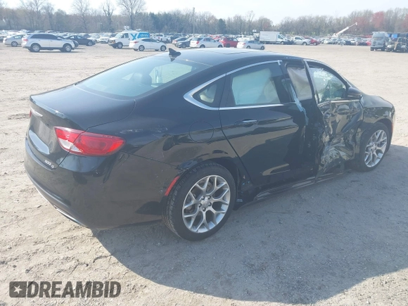 2015 Chrysler 200 C z VIN 1C3CCCEG0FN553629, wystawiony jako IAAI lot #41994143 z przebiegiem 75 774 mil mil oraz . Historia ofert i sprzedaży dostępna na DreamBid. Obrazek 4.