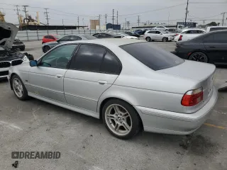 2002 BMW 5 Series 540i z VIN WBADN53482GF70028, wystawiony jako Copart lot #58442645 z przebiegiem 171 370 mil mil oraz Szkoda całkowita • Salvage title. Historia ofert i sprzedaży dostępna na DreamBid. Obrazek 2.